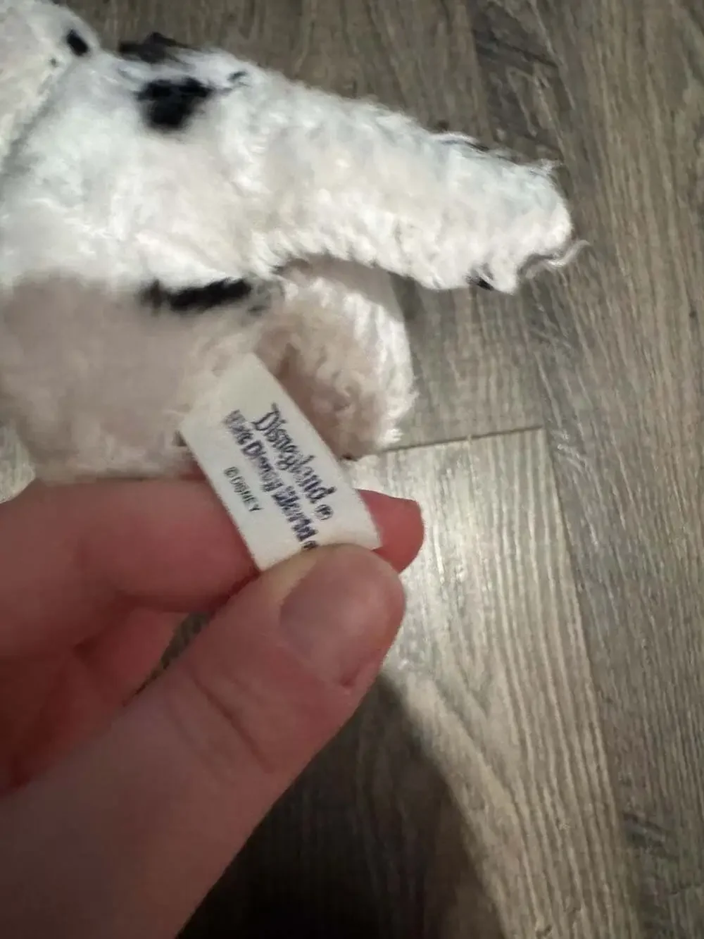 Vintage Disney 101 Dalmatians Plush Puppy Dog Souvenir
